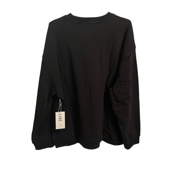 LINE CHANGE Nashville Predators Sweatshirt Nostalgic Crew Black 2XL NWT - Picture 5 of 6